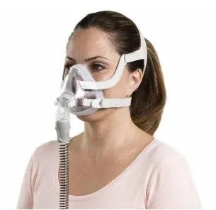 Resmed Airfit F20 Cpap Bpap Silikon Tam Yüz Ağız Burun Maskesi