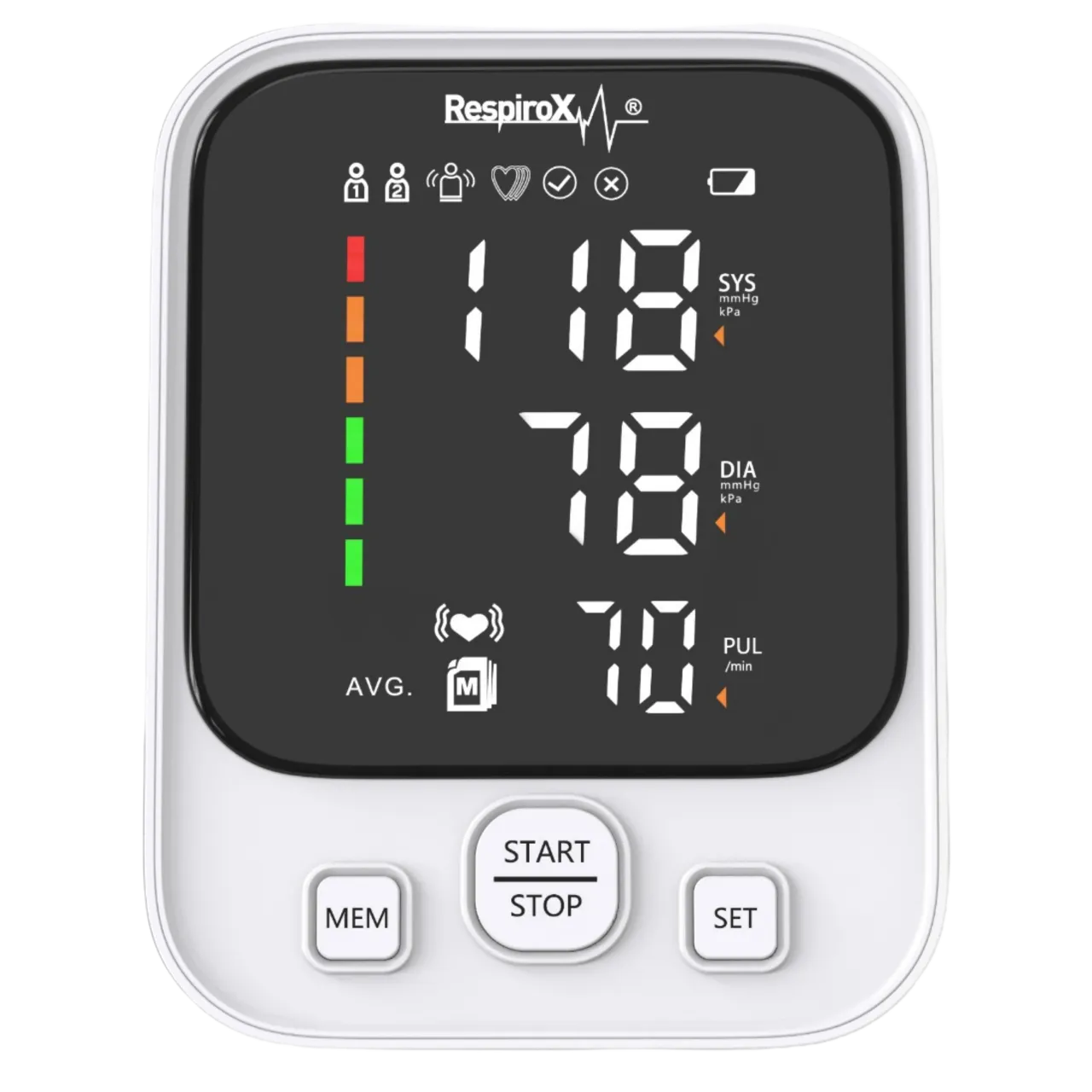 Respirox AXD-809 Türkçe Konuşan LED Ekran Koldan Tansiyon Aleti