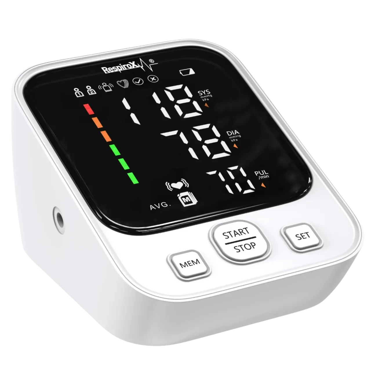 Respirox AXD-809 Türkçe Konuşan LED Ekran Koldan Tansiyon Aleti