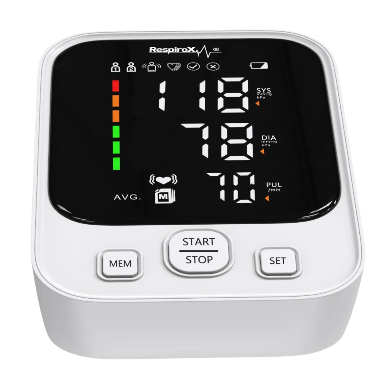 Respirox AXD-809 Türkçe Konuşan LED Ekran Koldan Tansiyon Aleti