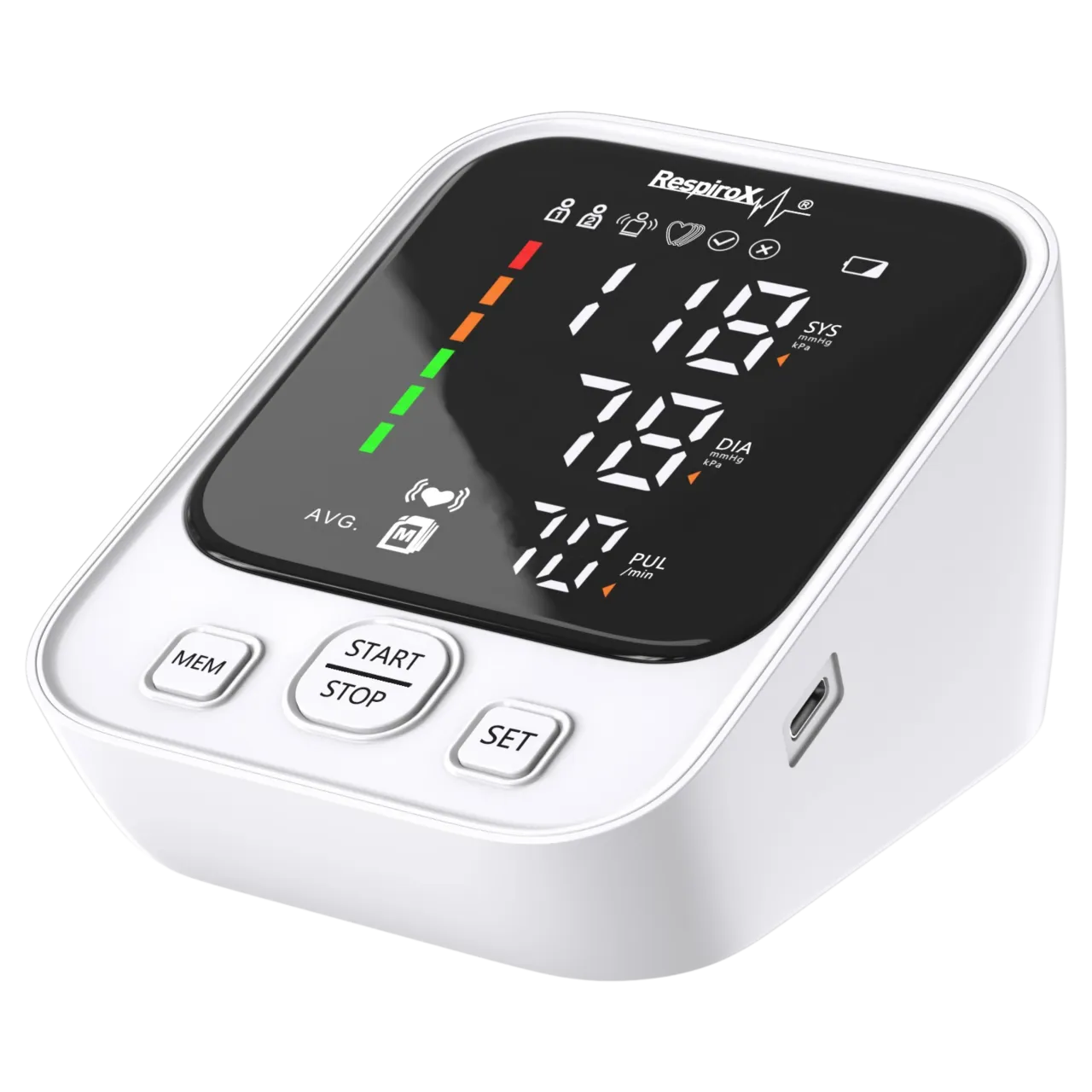 Respirox AXD-809 Türkçe Konuşan LED Ekran Koldan Tansiyon Aleti