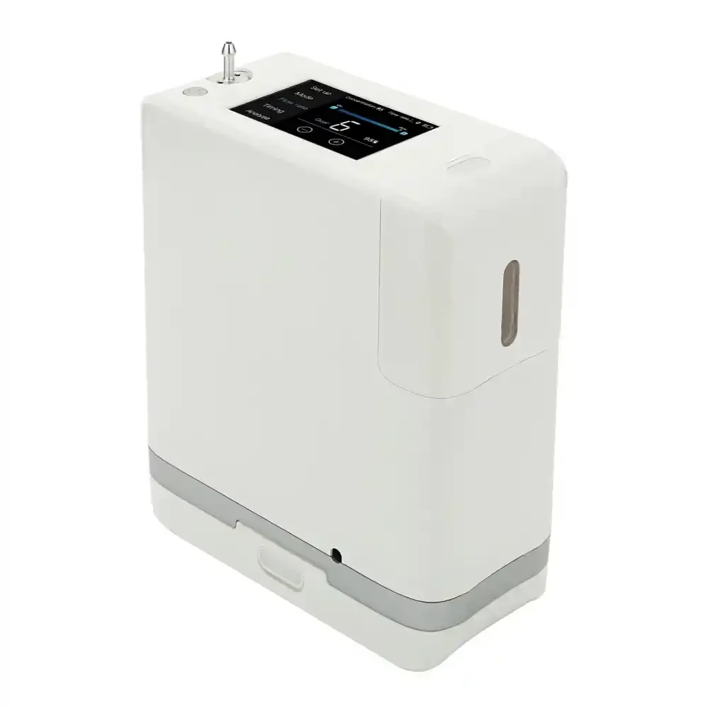 Respirox Taşınabilir Oksijen Konsantratörü | Tetiklemeli Modlu,Dokunmatik ve Çift Bataryalı JLO-190i