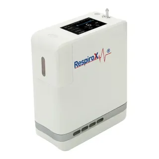 Respirox Taşınabilir Oksijen Konsantratörü | Tetiklemeli Modlu,Dokunmatik ve Çift Bataryalı JLO-190i